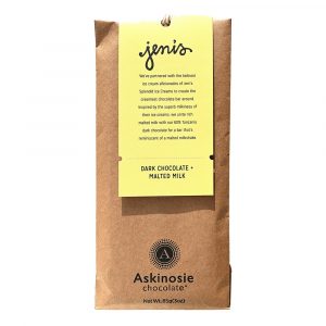 Askinosie Dark Chocolate + Malted Milk Bar