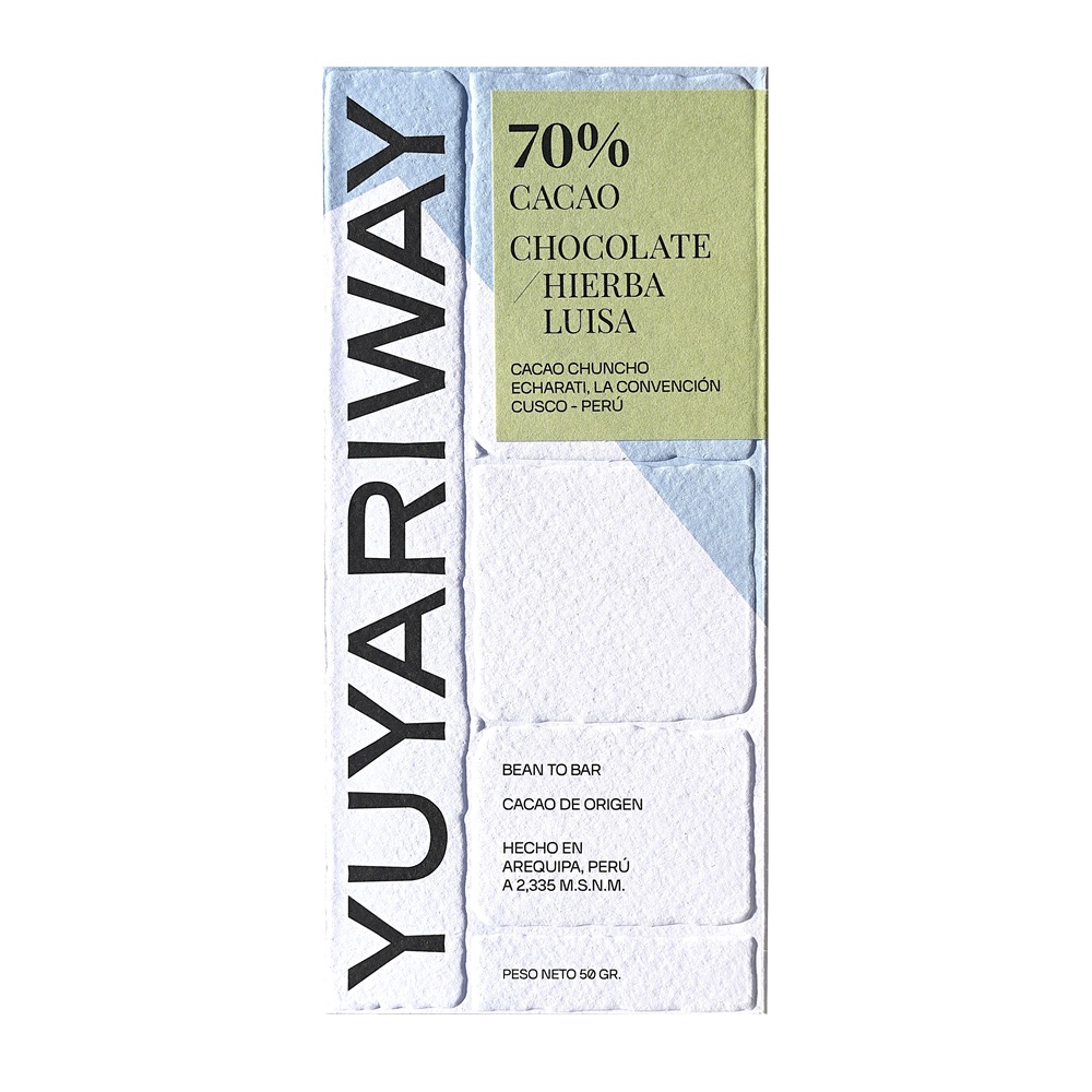 Yuyariway 70% with Lemongrass (Hierba Luisa)