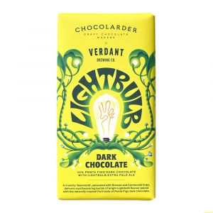 Chocolarder Lightbulb Pale Ale 70% Dark Chocolate Bar