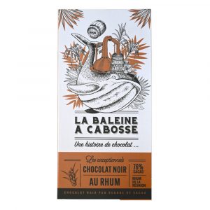 La Baleine à Cabosse 76% Dark Chocolate & Reunion Island Rum